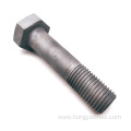 hot dip galvanized heavy hexbolt with half thread